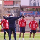 Primera práctica de la Albirroja en Atenas