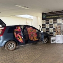 HOMEM É PRESO COM CARRO CARREGADO DE MACONHA, CIGARROS E ELETRÔNICOS