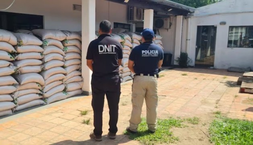 Incautan casi 20 mil kilos de azúcar de contrabando en Arroyos y Esteros